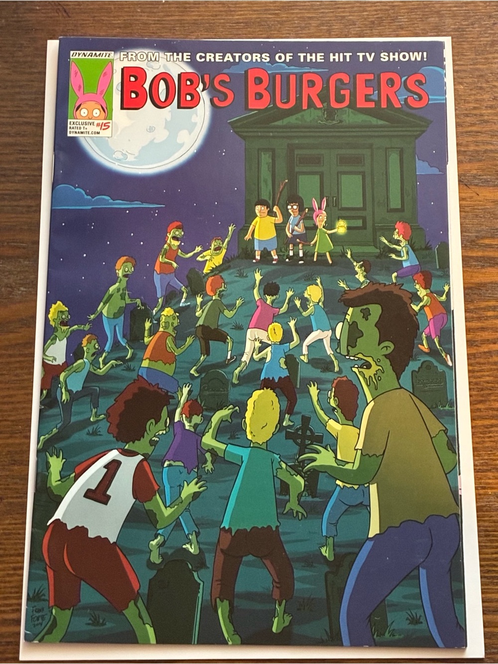 Bob’s Burgers #13 Exceed Exclusive Variant Cover #15 Error VF+ 8.5 Dynamite